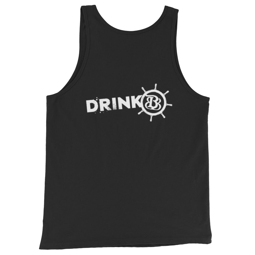 Jolly Rodger Tank W/ Back graphic